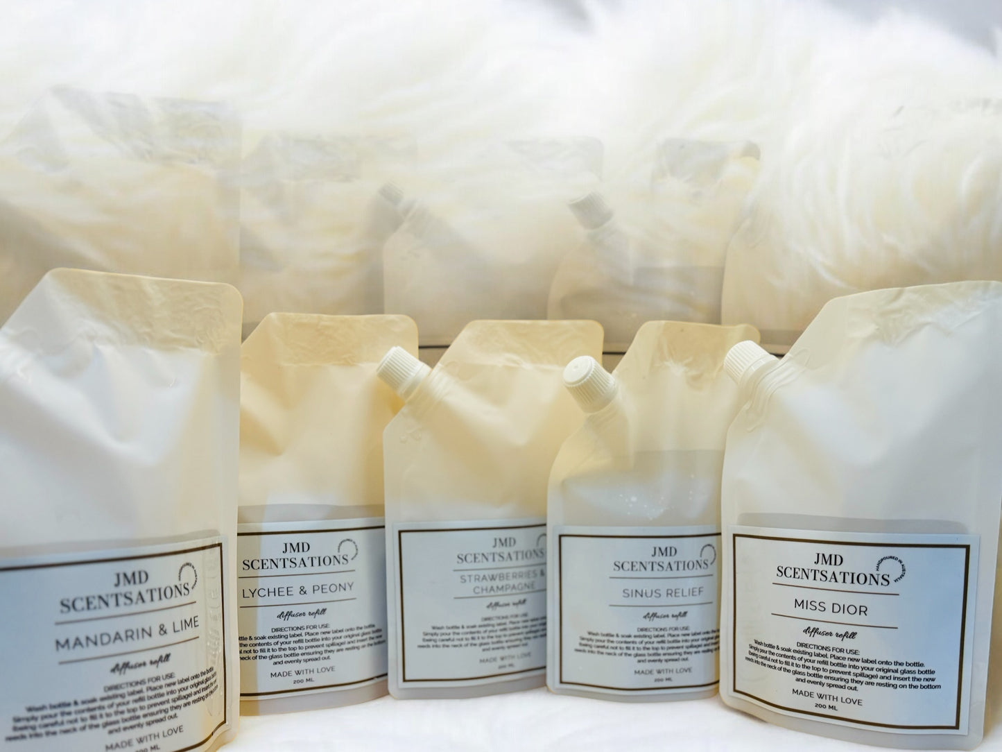 Diffuser Refill Pouches 200ml - JMDScentsations